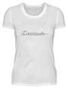 Attitude Graphic Damen T-Shirt white