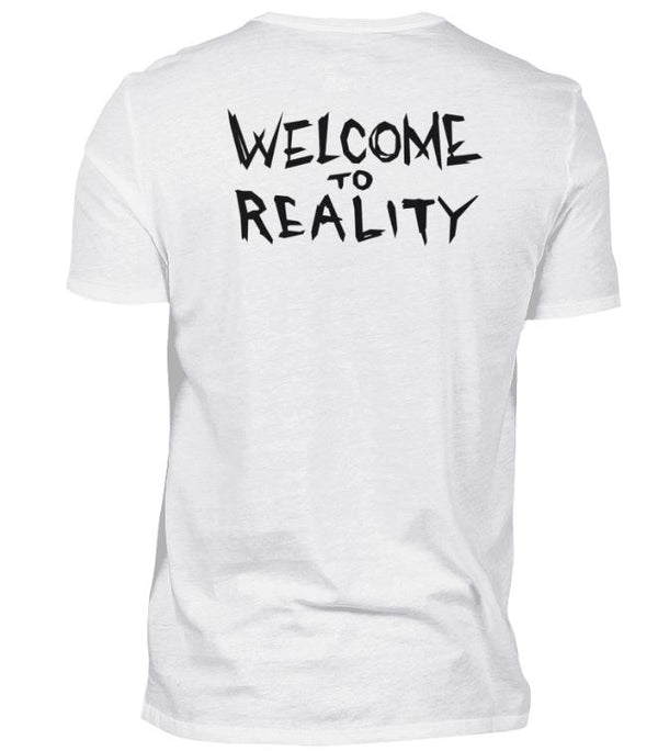 Attitude Welcome Herren T-Shirt white